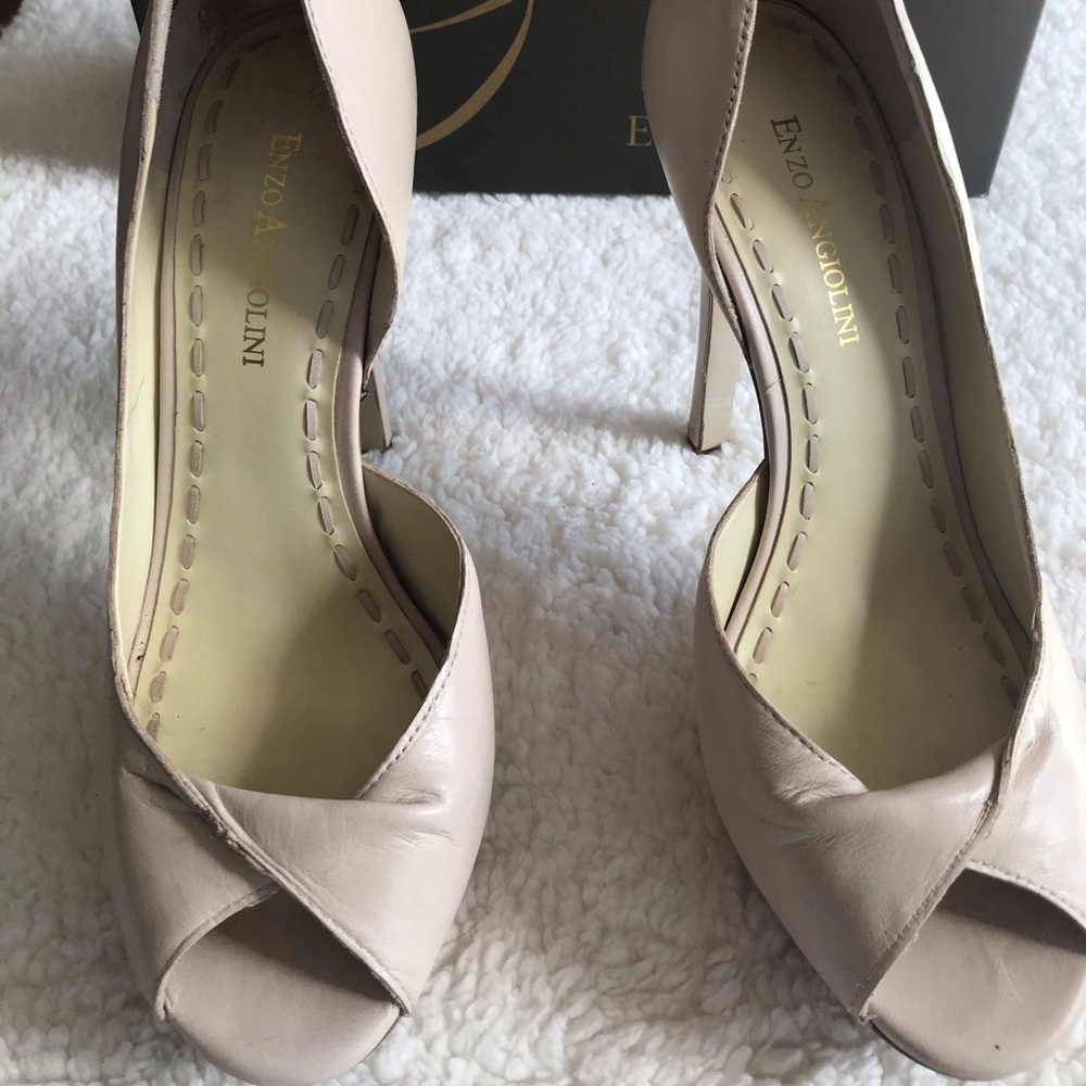 Enzo Angiolini Peep Toe Heels